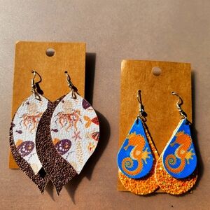 Handmade Sea Creature Earrings Bundle